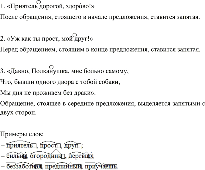 Изображение Выпишите из басен И. Крылова предложения с обращениями. Обозначьте обращения знаком О, объясните постановку знаков препинания при них. Найдите в баснях примеры слов,...